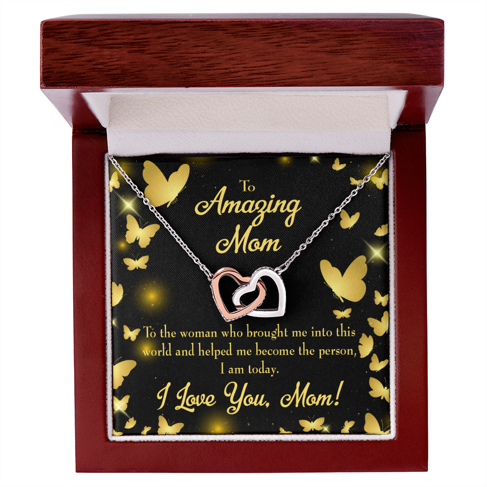 To Mom Love you Mom! Inseparable Necklace-Express Your Love Gifts