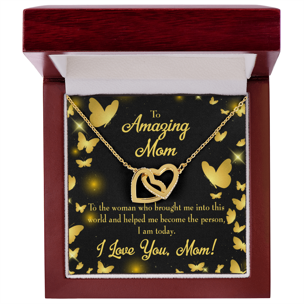 To Mom Love you Mom! Inseparable Necklace-Express Your Love Gifts