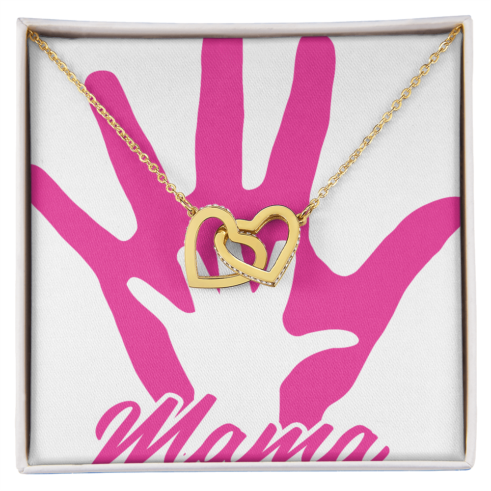 To Mom Mamas Hand Inseparable Necklace-Express Your Love Gifts