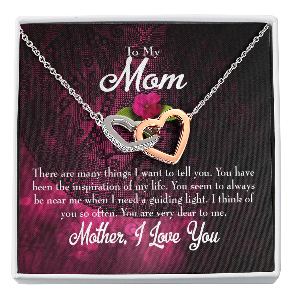 To Mom Many Things Inseparable Necklace-Express Your Love Gifts