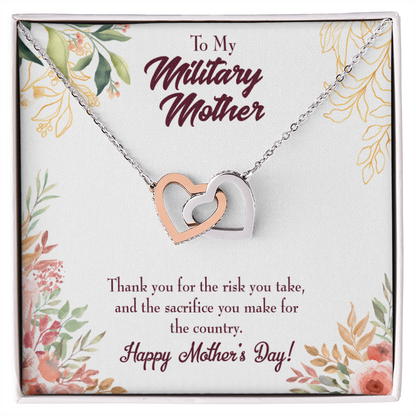 To Mom Military Mother Inseparable Necklace-Express Your Love Gifts