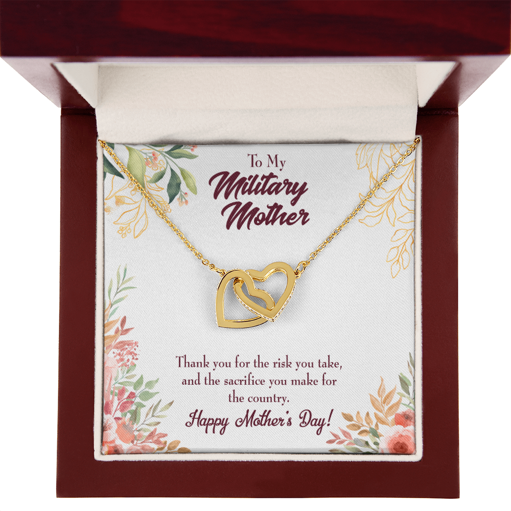 To Mom Military Mother Inseparable Necklace-Express Your Love Gifts