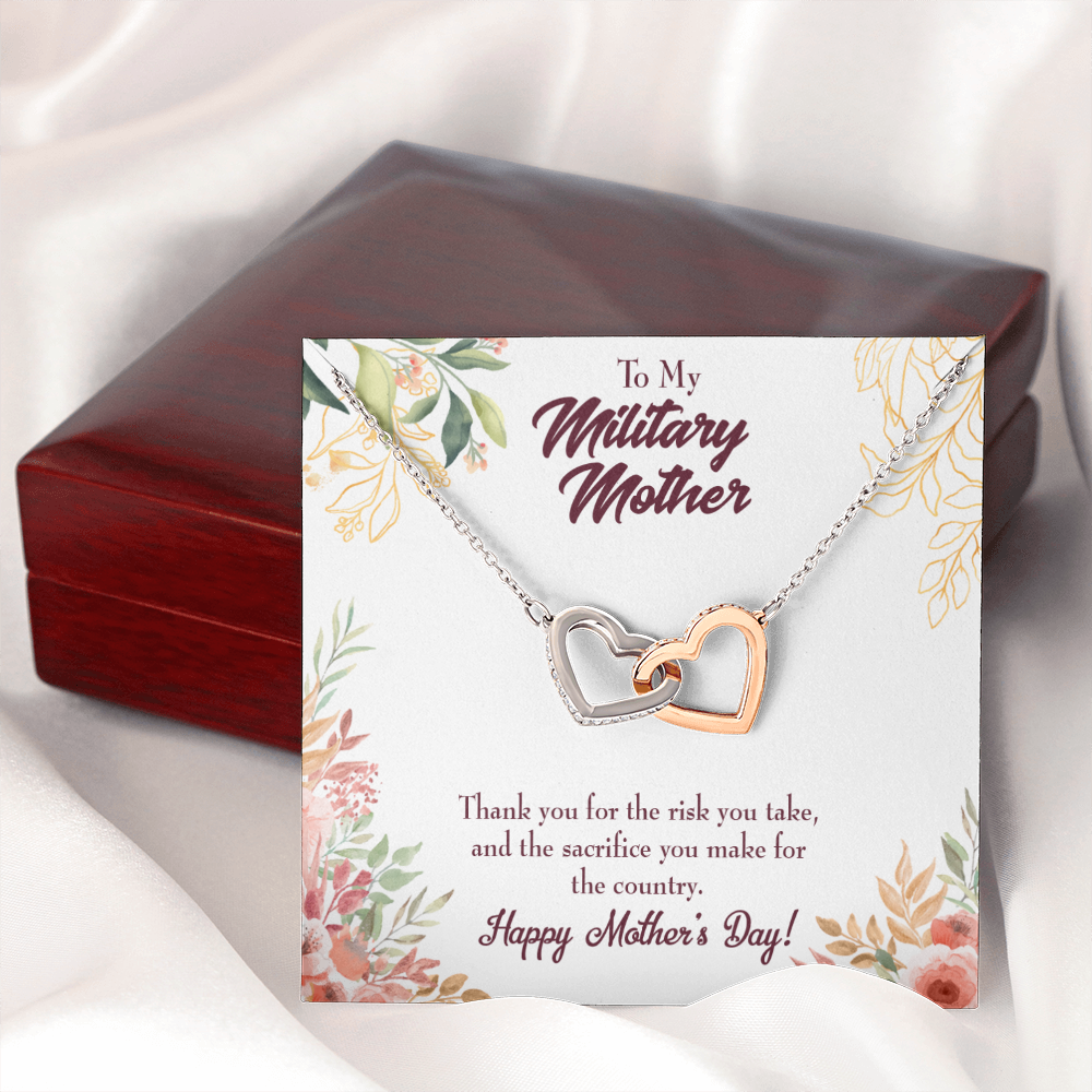 To Mom Military Mother Inseparable Necklace-Express Your Love Gifts