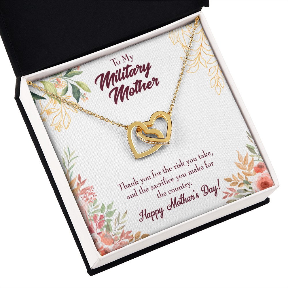 To Mom Military Mother Inseparable Necklace-Express Your Love Gifts