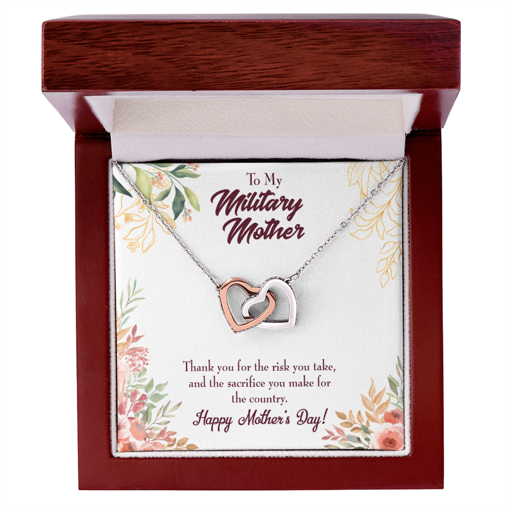 To Mom Military Mother Inseparable Necklace-Express Your Love Gifts