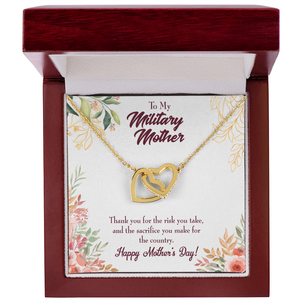 To Mom Military Mother Inseparable Necklace-Express Your Love Gifts