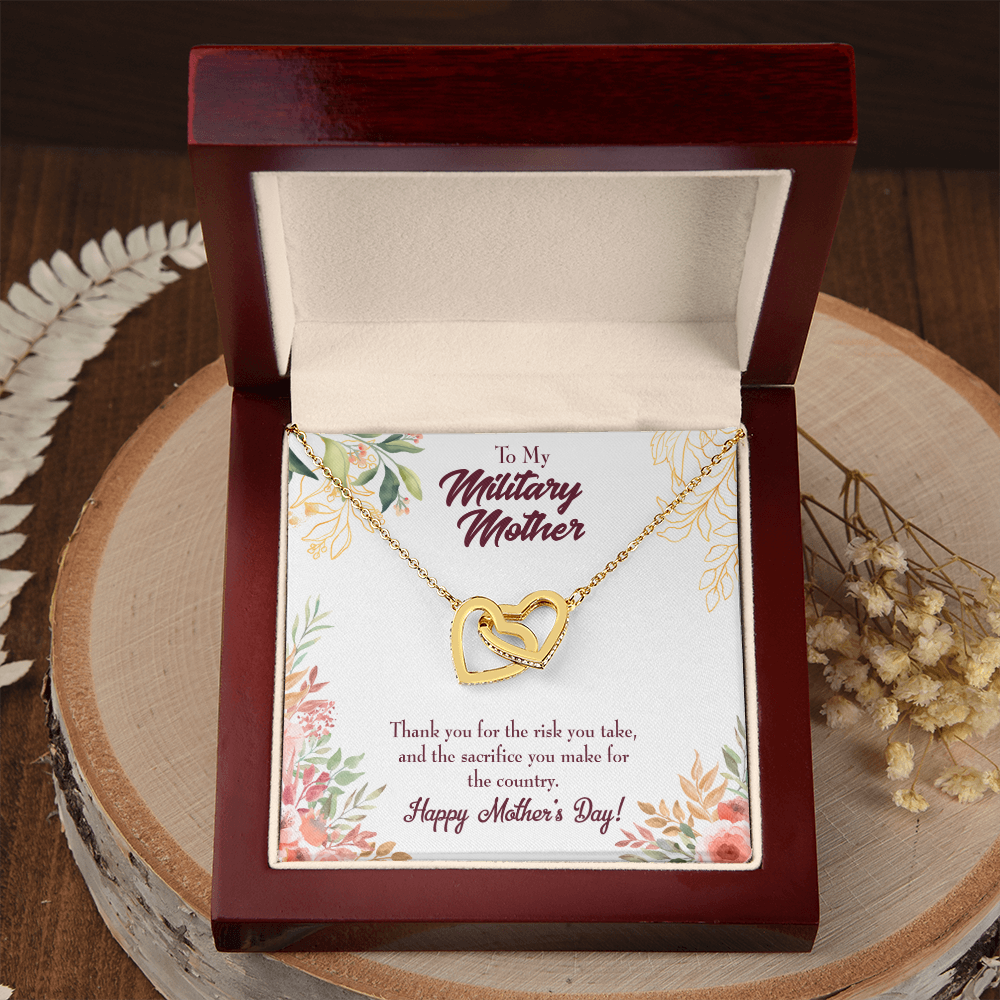 To Mom Military Mother Inseparable Necklace-Express Your Love Gifts