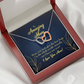 To Mom Mom Best Hug Inseparable Necklace-Express Your Love Gifts