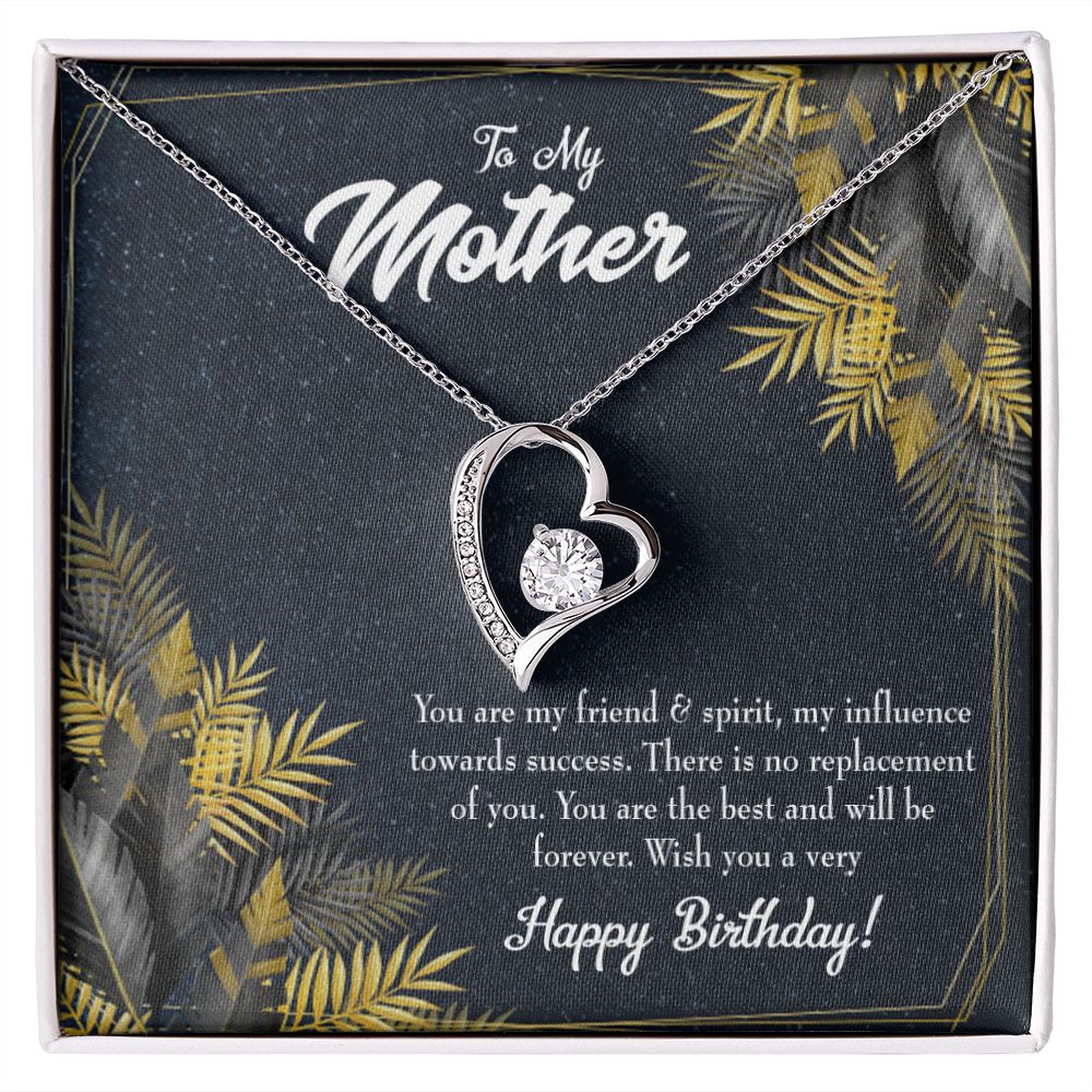 To Mom Mom Birthday Forever Necklace w Message Card-Express Your Love Gifts