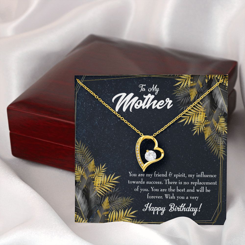 To Mom Mom Birthday Forever Necklace w Message Card-Express Your Love Gifts