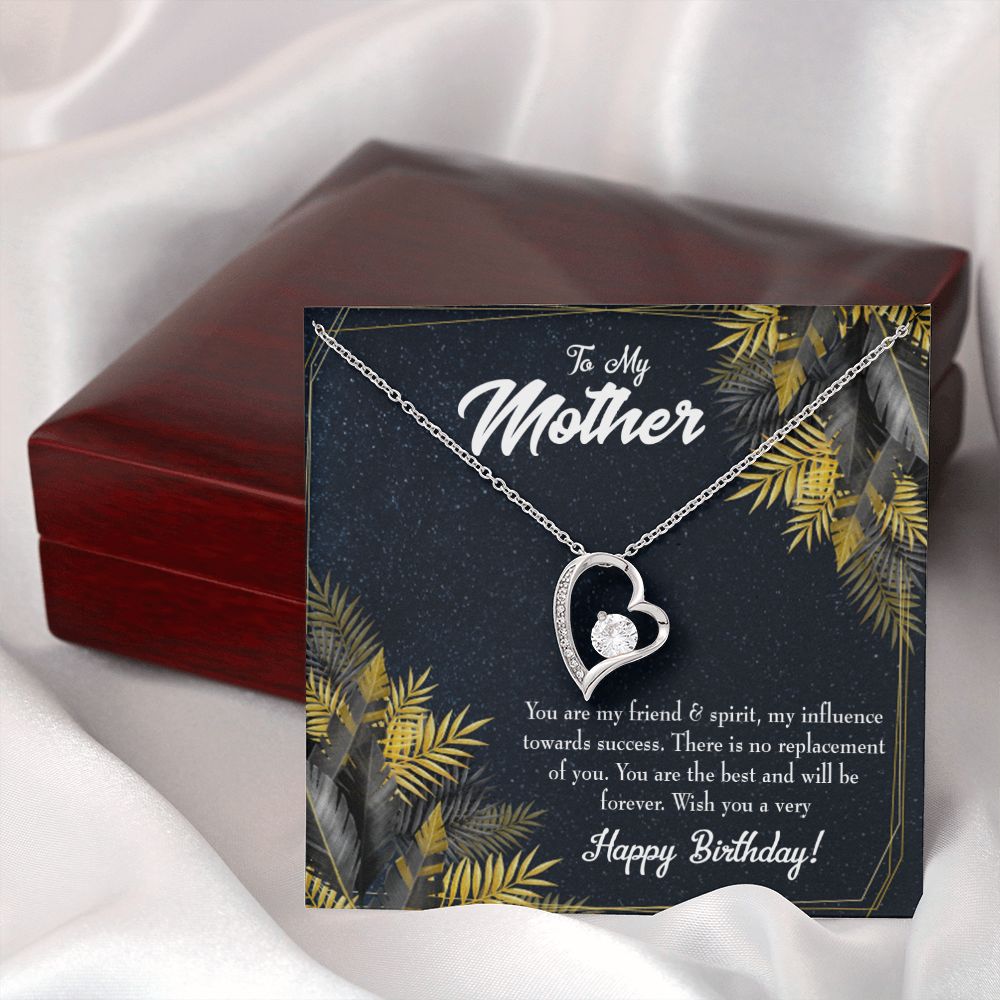 To Mom Mom Birthday Forever Necklace w Message Card-Express Your Love Gifts