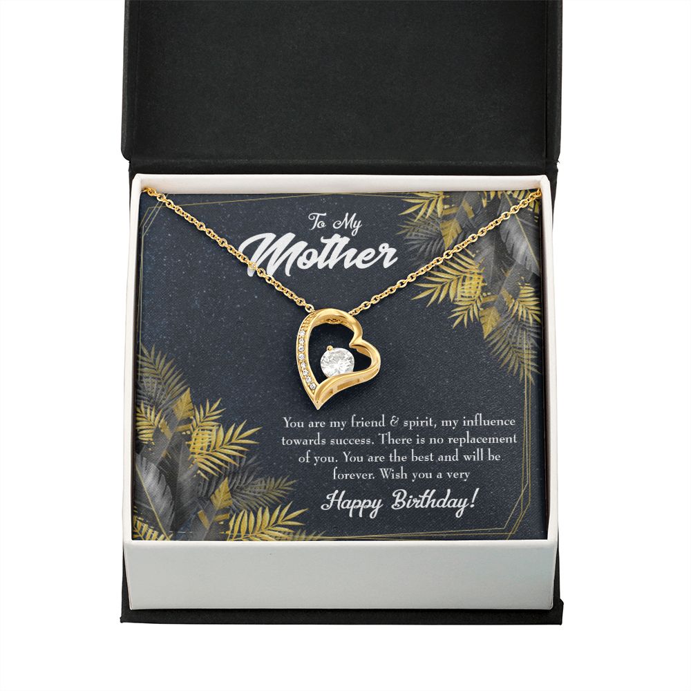 To Mom Mom Birthday Forever Necklace w Message Card-Express Your Love Gifts