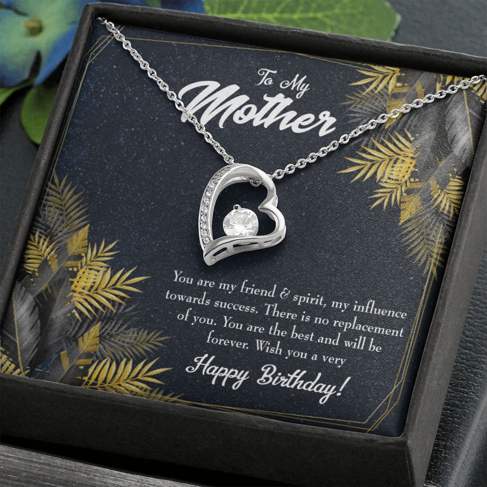To Mom Mom Birthday Forever Necklace w Message Card-Express Your Love Gifts