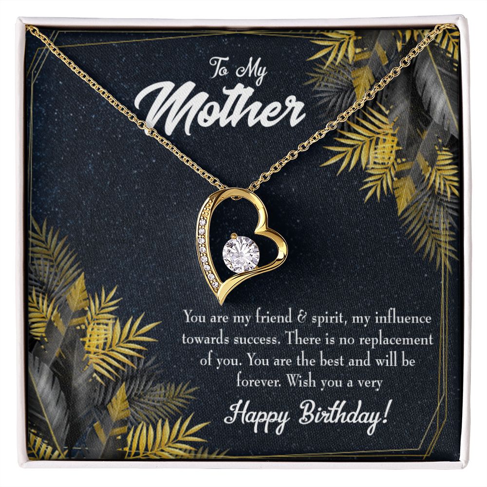 To Mom Mom Birthday Forever Necklace w Message Card-Express Your Love Gifts