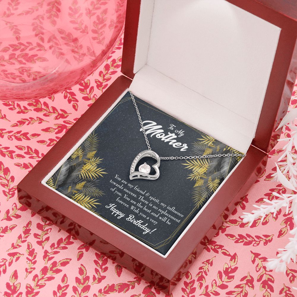 To Mom Mom Birthday Forever Necklace w Message Card-Express Your Love Gifts