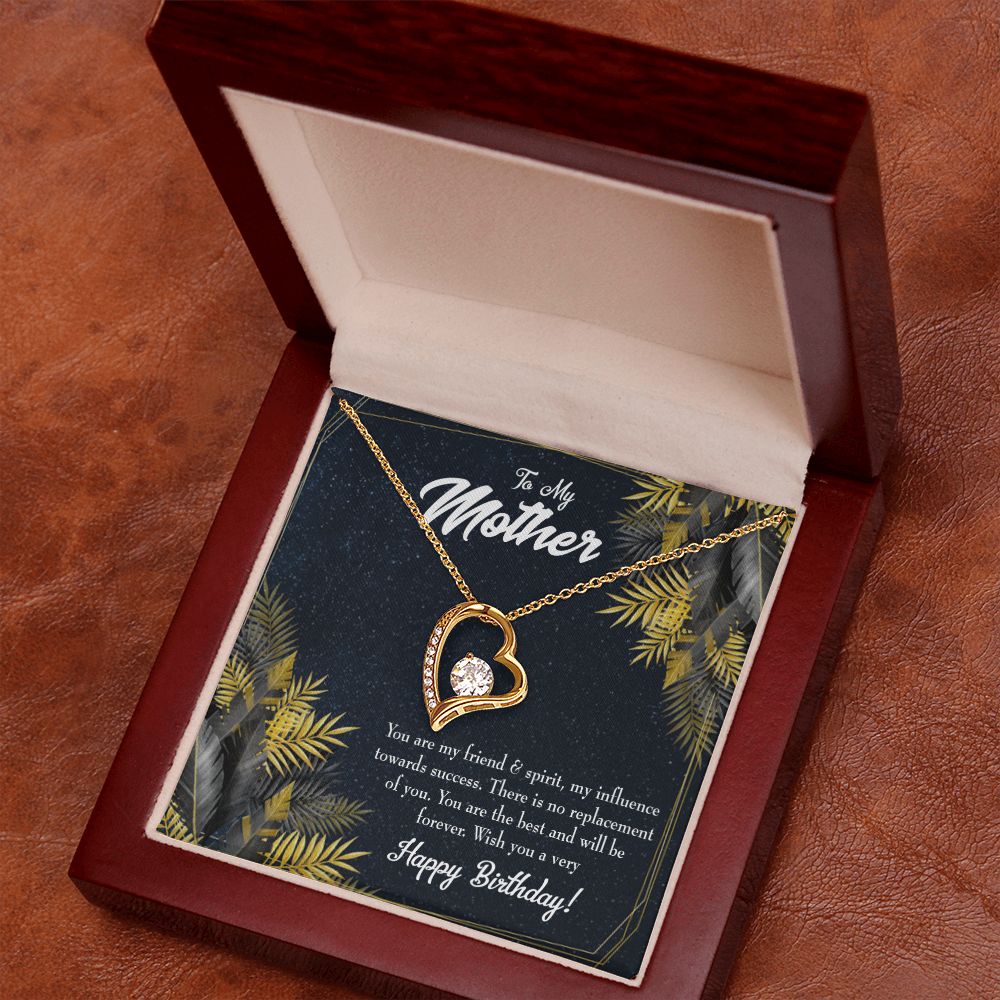 To Mom Mom Birthday Forever Necklace w Message Card-Express Your Love Gifts