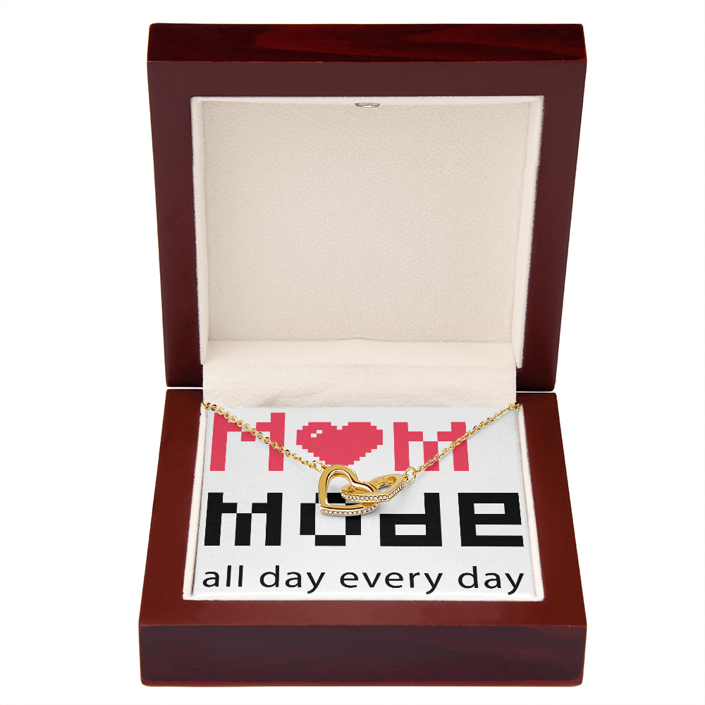 To Mom Mom Mode All Day Everyday Inseparable Necklace-Express Your Love Gifts