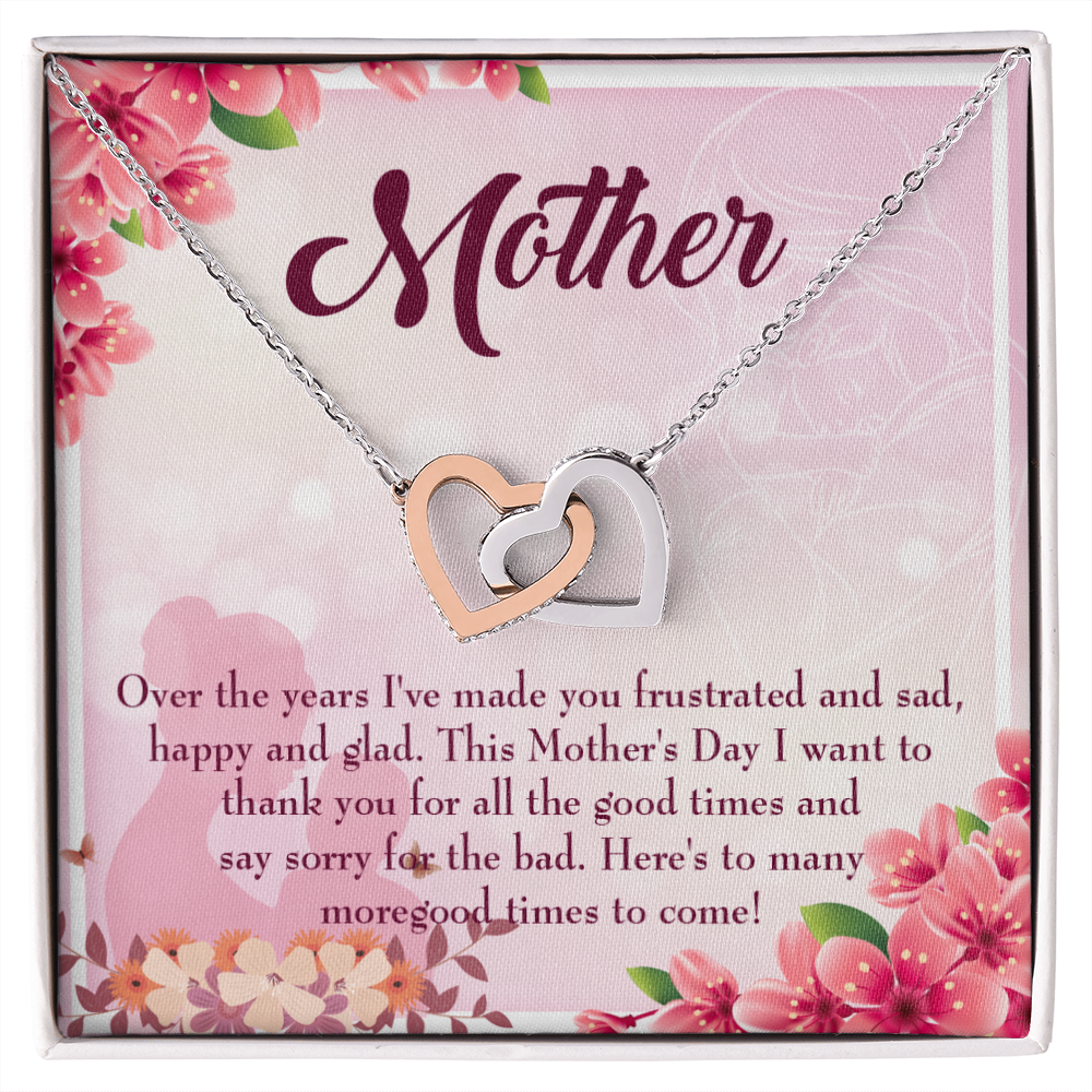 To Mom More Good Times Inseparable Necklace-Express Your Love Gifts