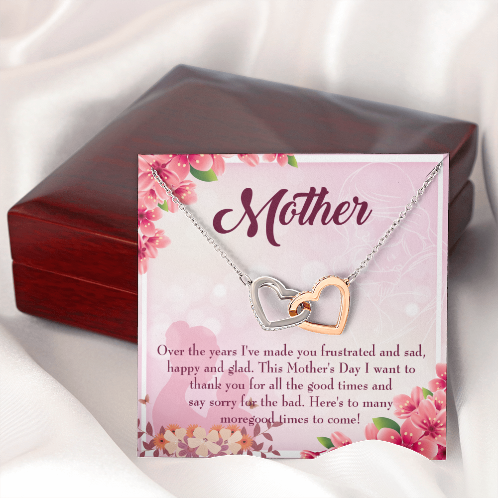 To Mom More Good Times Inseparable Necklace-Express Your Love Gifts