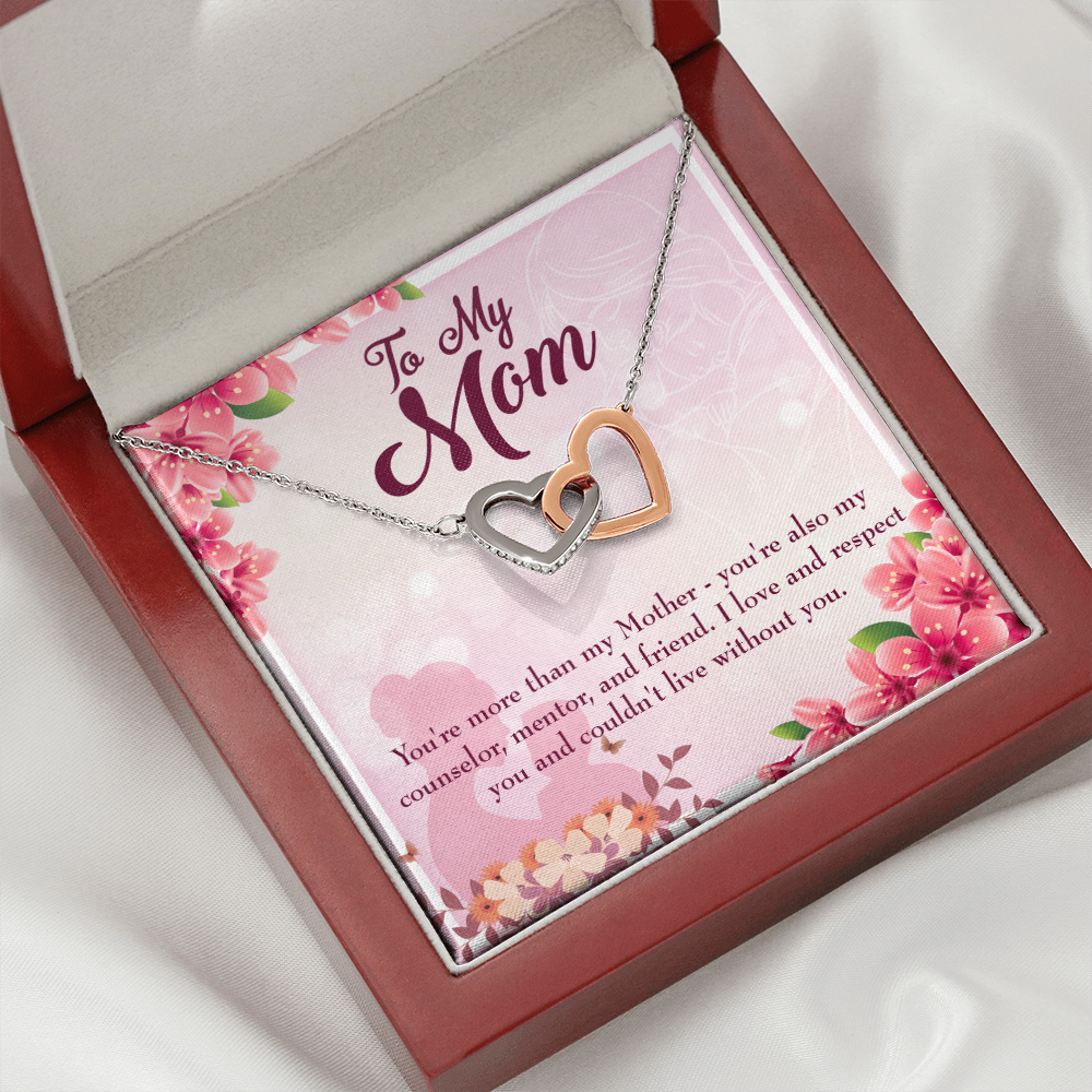 To Mom More Than Mother Inseparable Necklace-Express Your Love Gifts