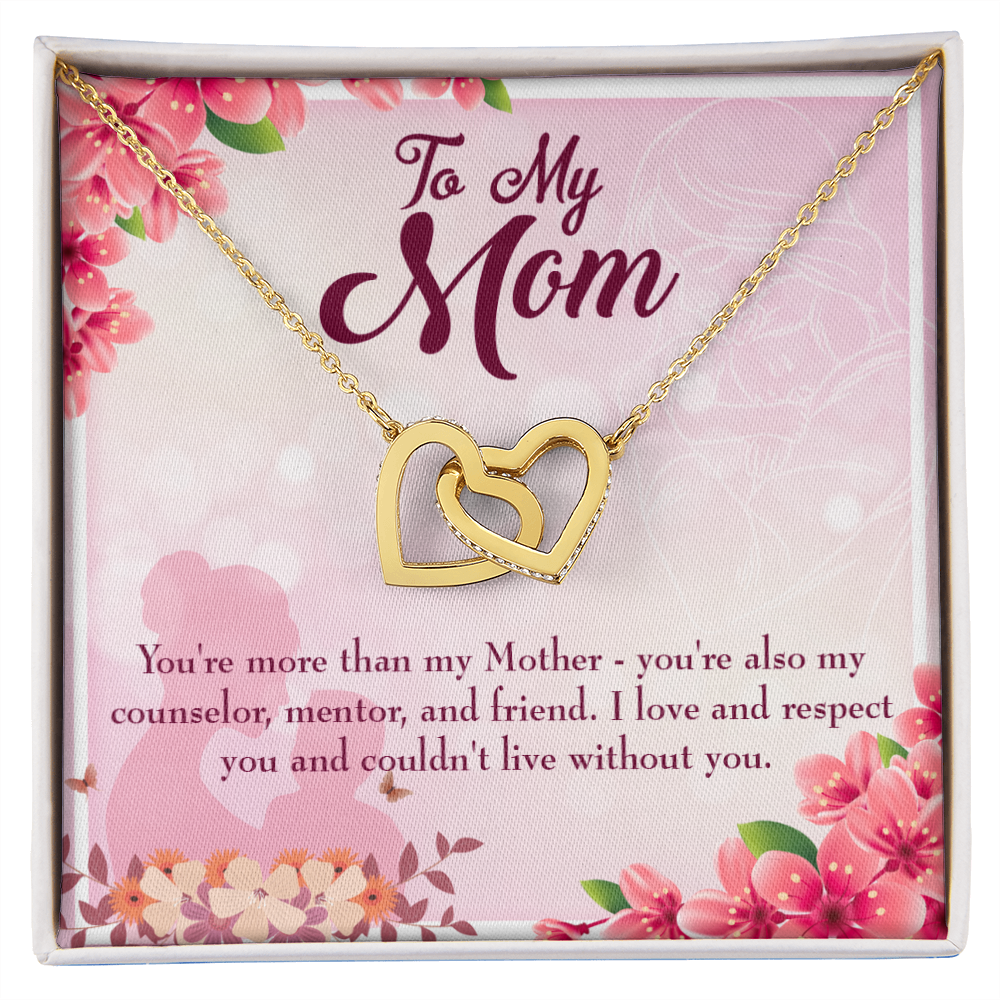 To Mom More Than Mother Inseparable Necklace-Express Your Love Gifts