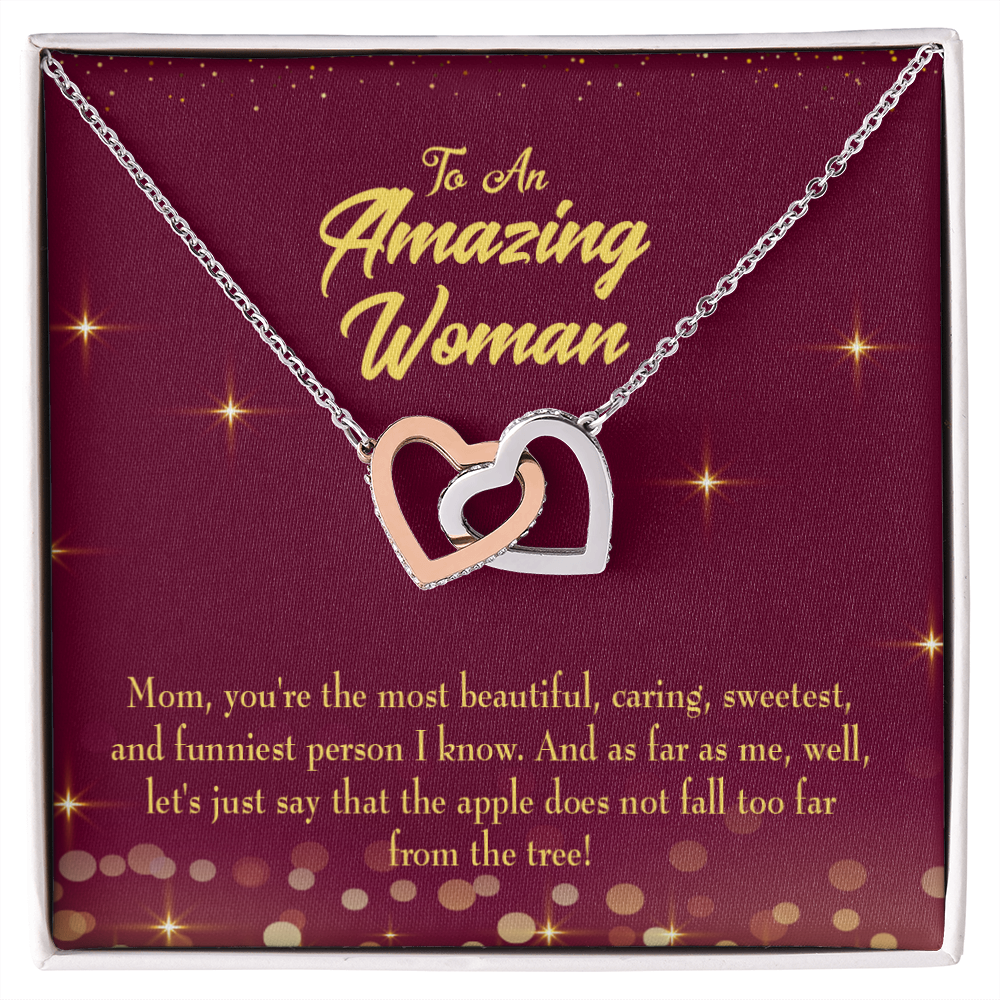 To Mom Most Beautiful Inseparable Necklace-Express Your Love Gifts