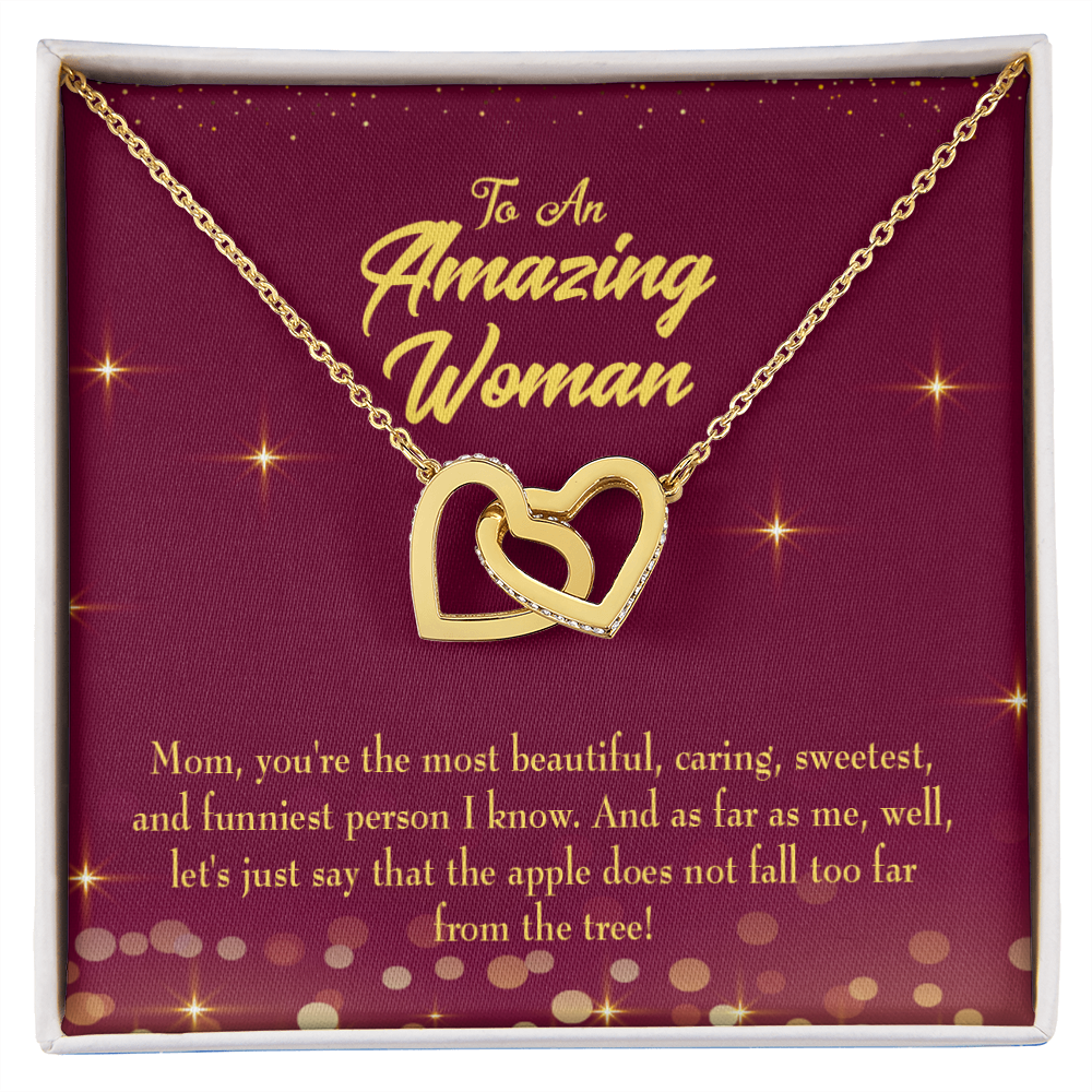 To Mom Most Beautiful Inseparable Necklace-Express Your Love Gifts