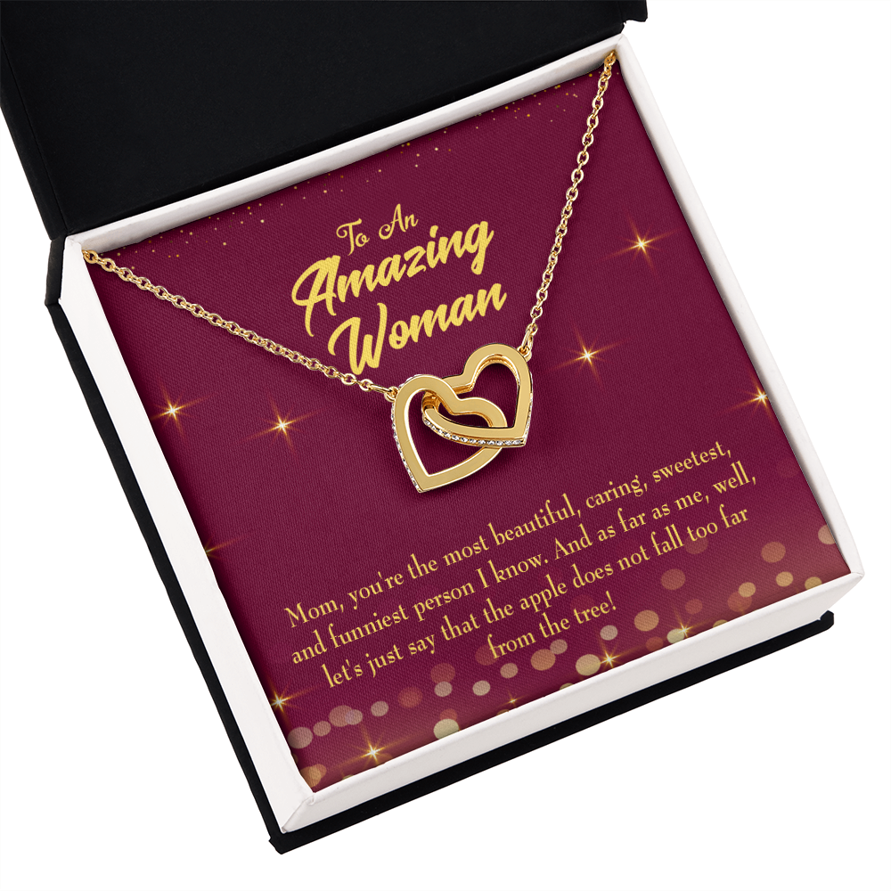 To Mom Most Beautiful Inseparable Necklace-Express Your Love Gifts