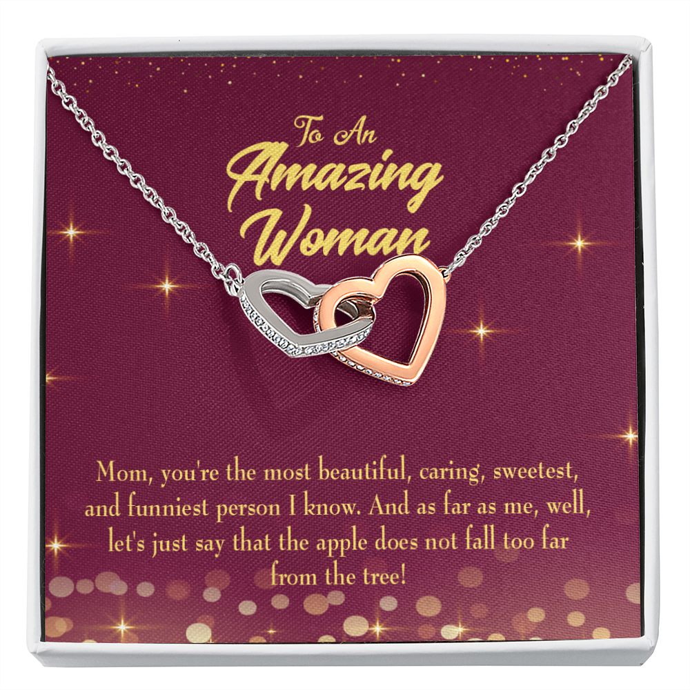 To Mom Most Beautiful Inseparable Necklace-Express Your Love Gifts