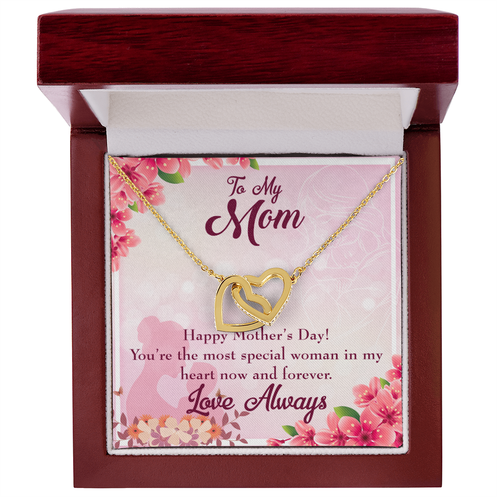 To Mom Most Special Woman Inseparable Necklace-Express Your Love Gifts