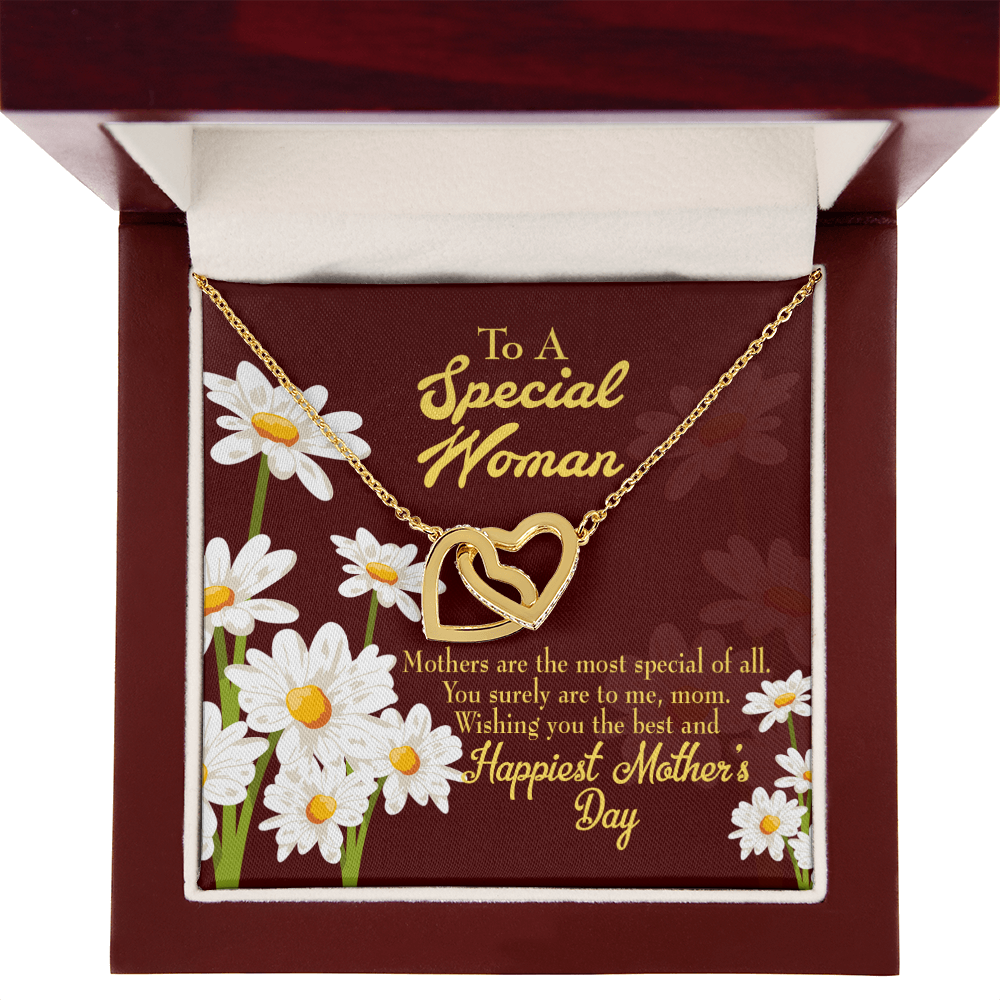 To Mom Mother Are The Most Special of All Inseparable Necklace-Express Your Love Gifts