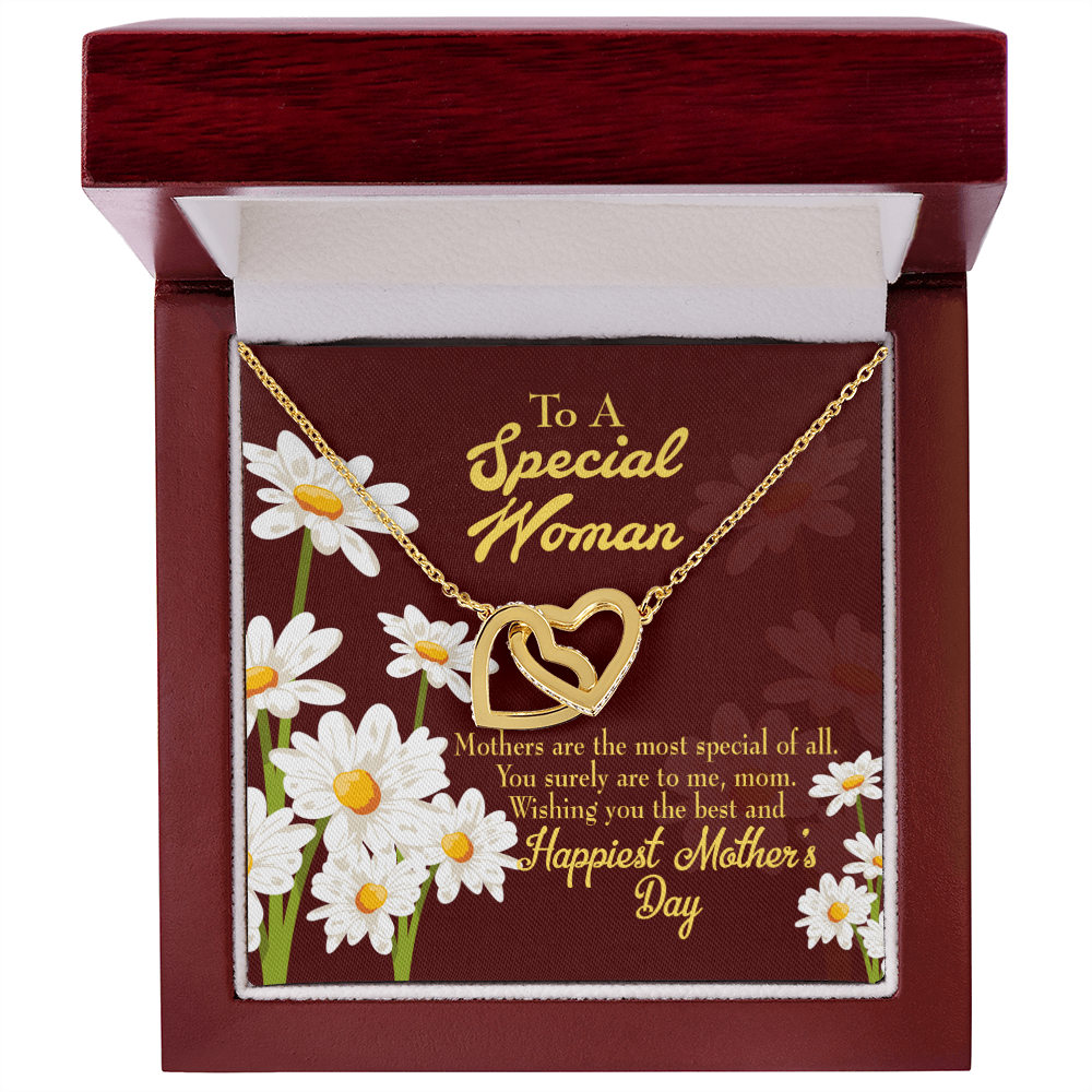 To Mom Mother Are The Most Special of All Inseparable Necklace-Express Your Love Gifts