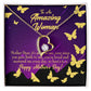 To Mom Mother Dear Forever Necklace w Message Card-Express Your Love Gifts