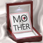 To Mom Mother Forever Necklace w Message Card-Express Your Love Gifts