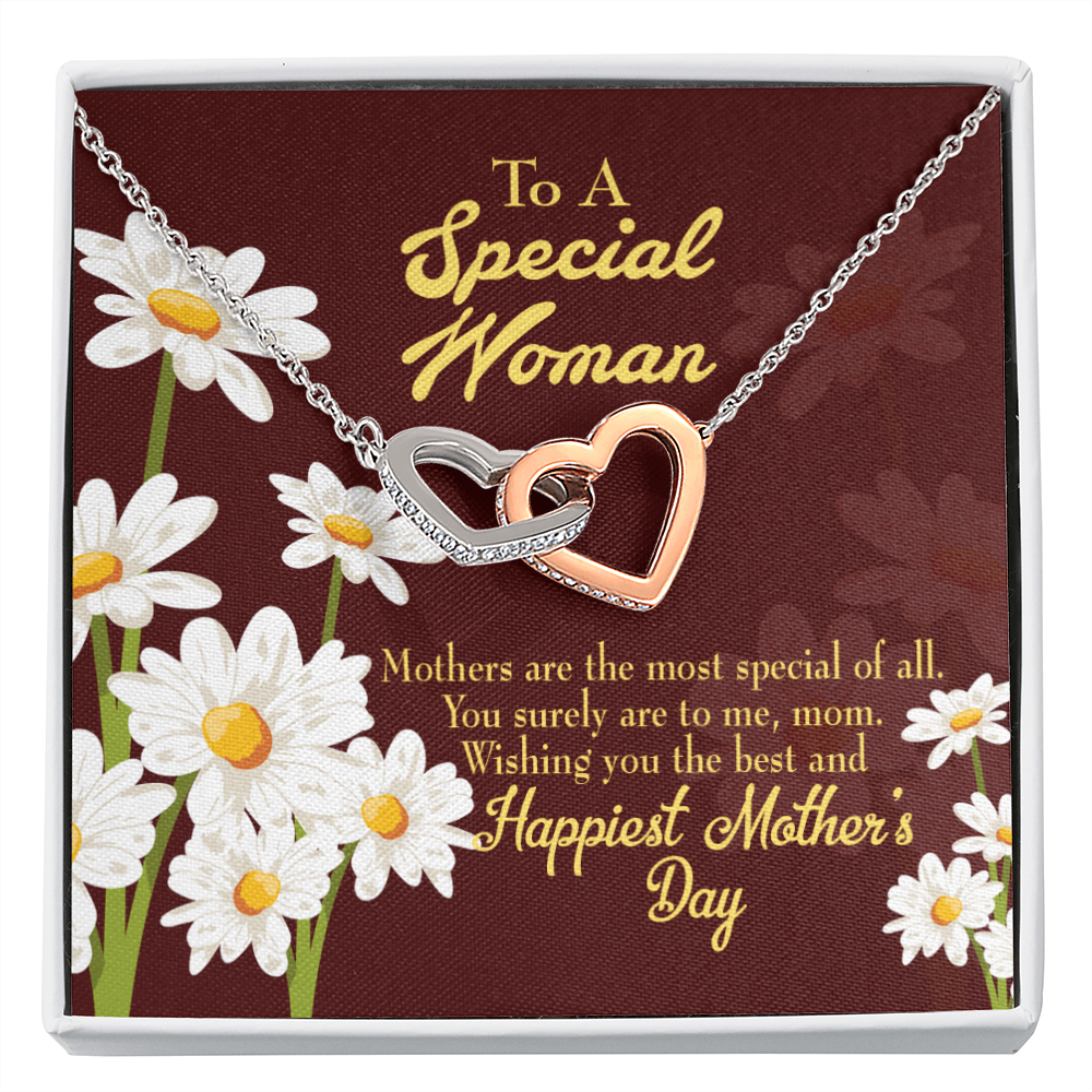 To Mom Mother Most Special Inseparable Necklace-Express Your Love Gifts