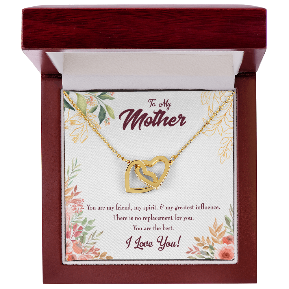 To Mom My Greatest Influence bInseparable Necklace-Express Your Love Gifts