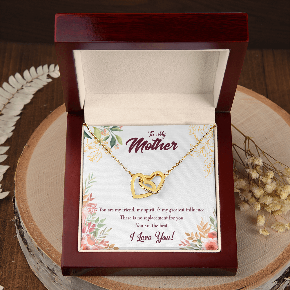 To Mom My Greatest Influence bInseparable Necklace-Express Your Love Gifts