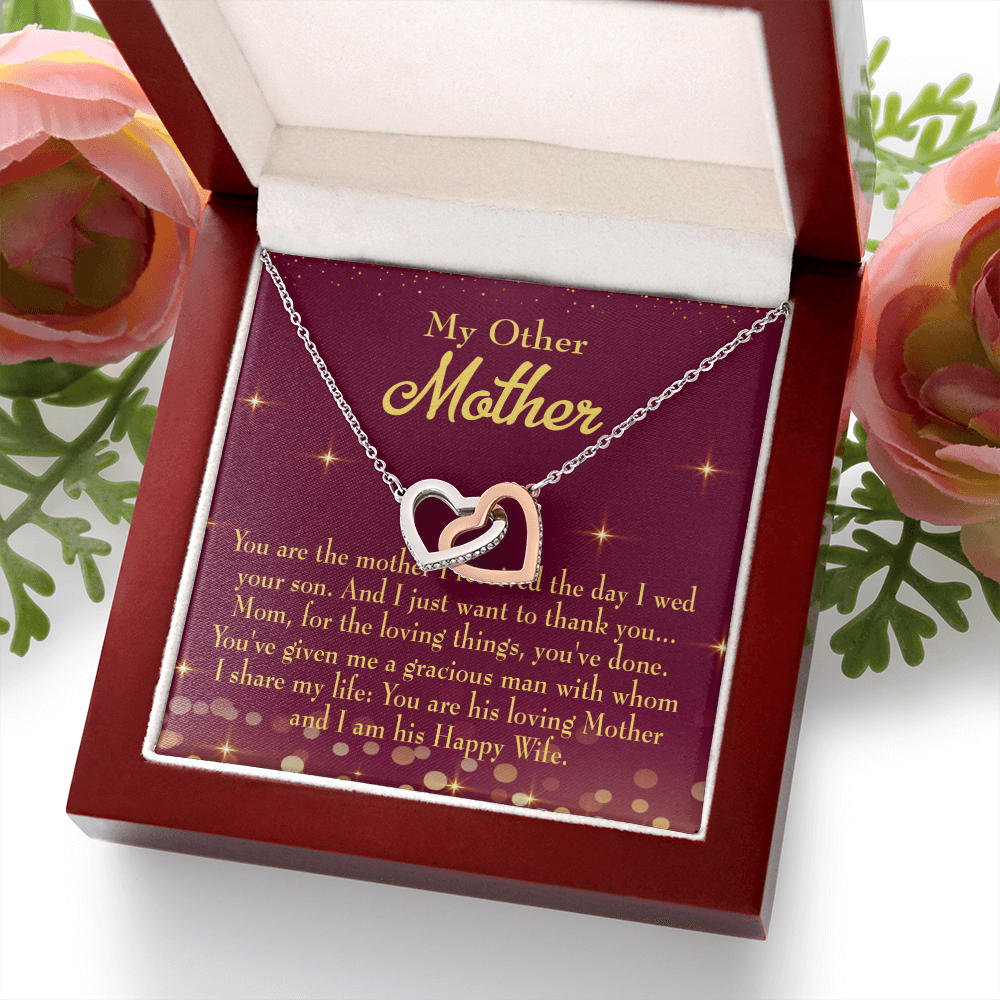 To Mom My Other Mother Inseparable Necklace-Express Your Love Gifts