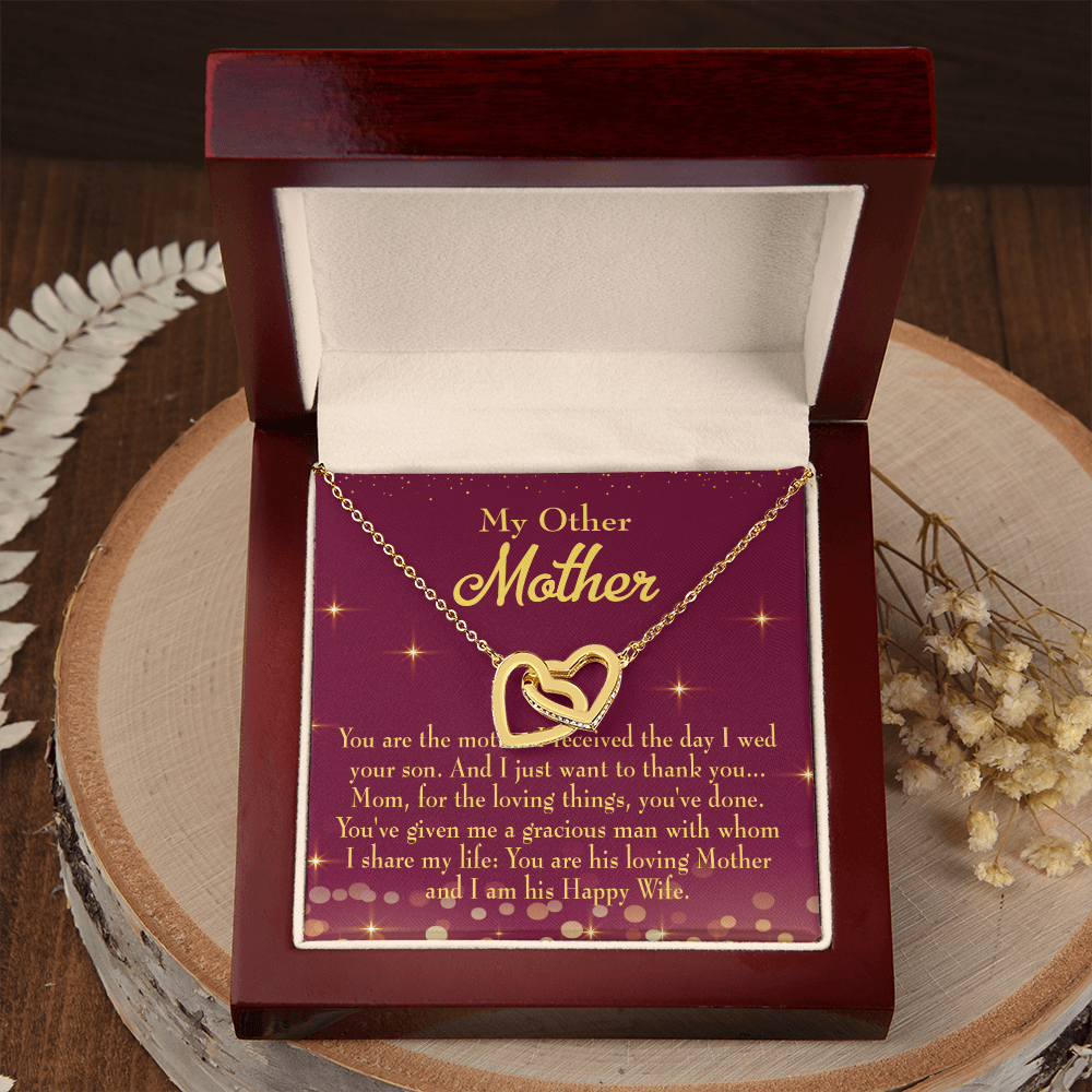 To Mom My Other Mother Inseparable Necklace-Express Your Love Gifts