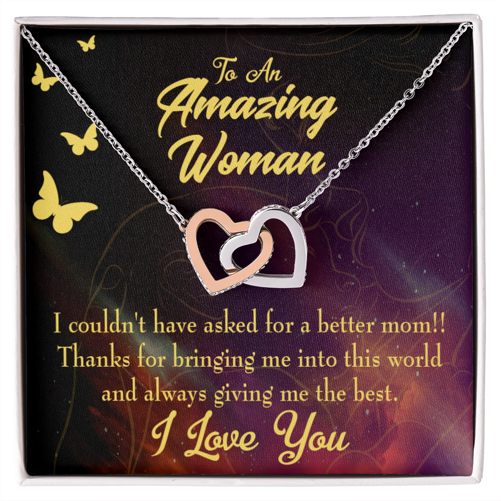 To Mom No Better Mom Inseparable Necklace-Express Your Love Gifts
