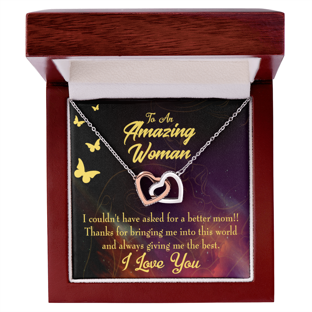 To Mom No Better Mom Inseparable Necklace-Express Your Love Gifts