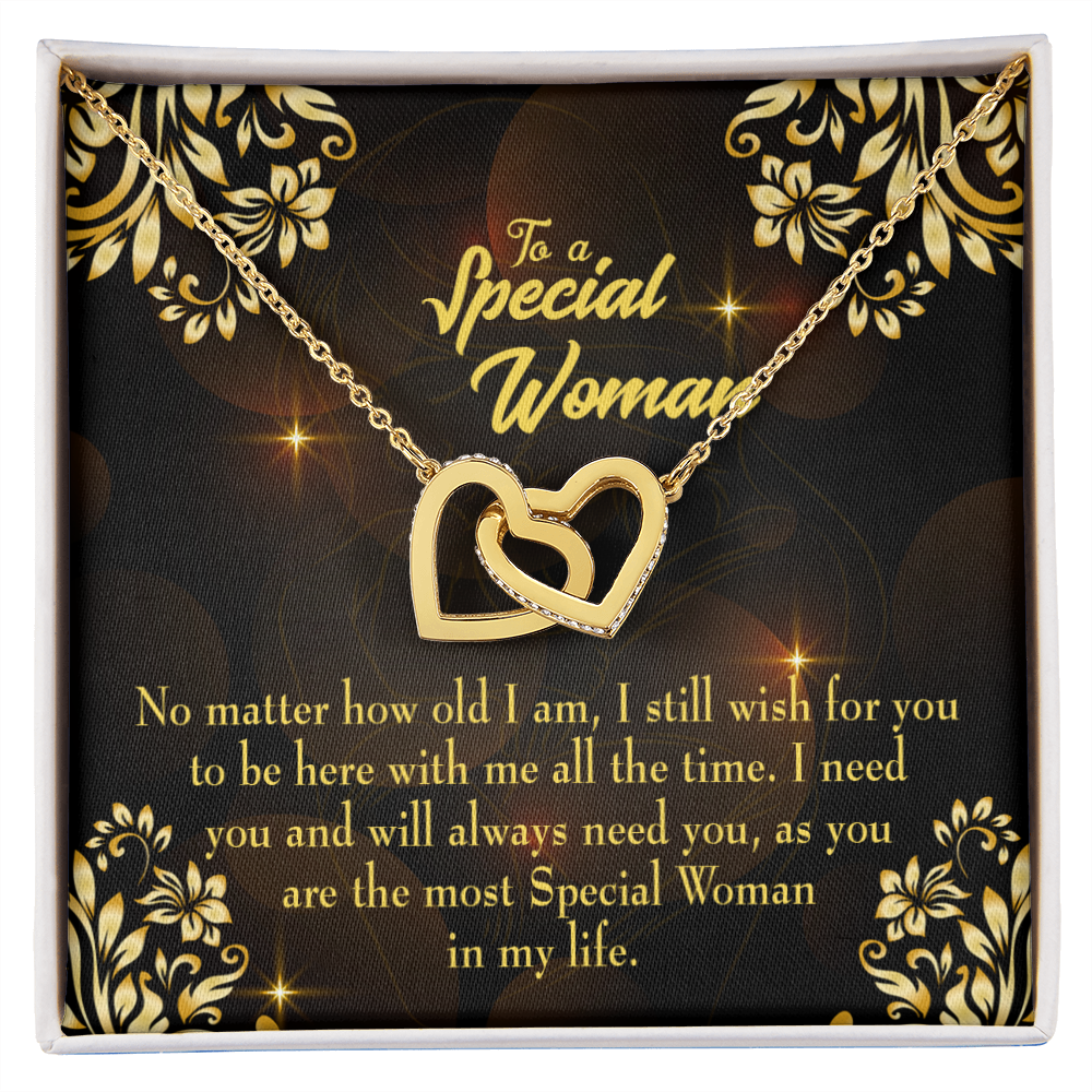 To Mom No Matter How Inseparable Necklace-Express Your Love Gifts