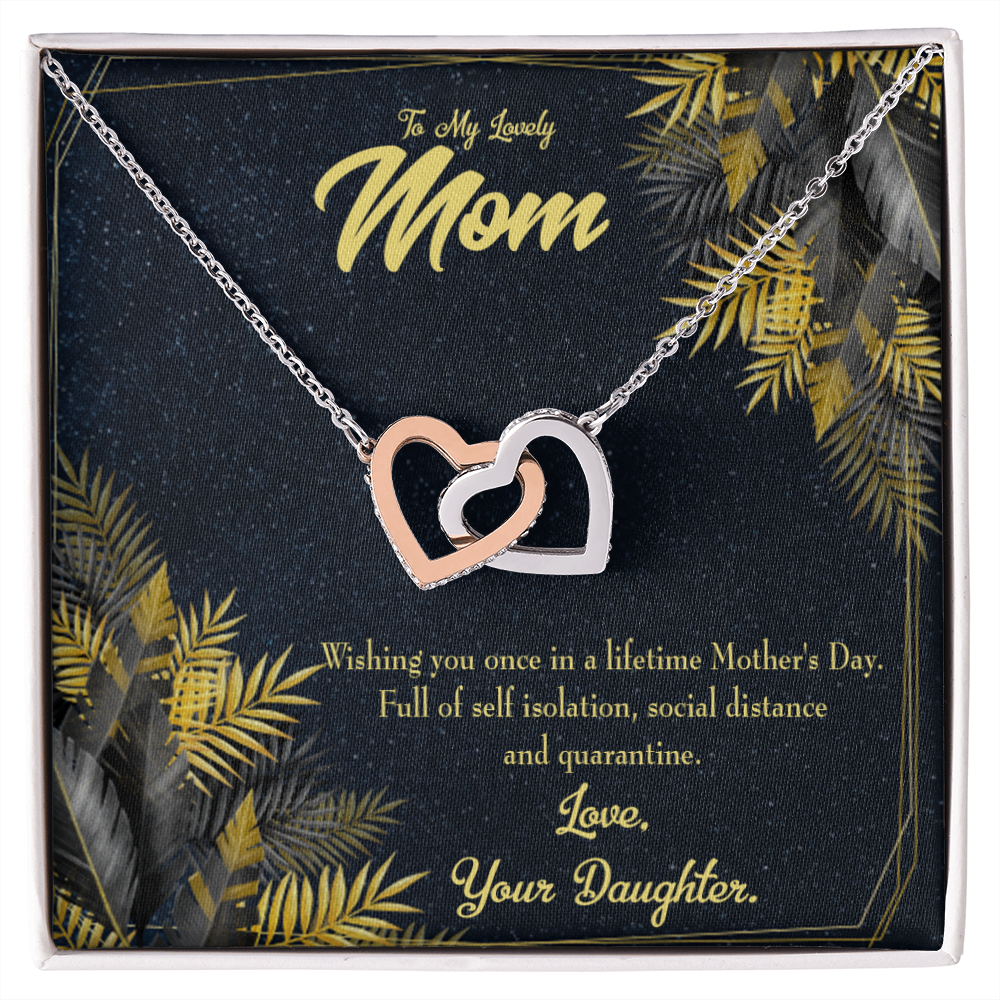 To Mom Once in a Lifetime Inseparable Necklace-Express Your Love Gifts