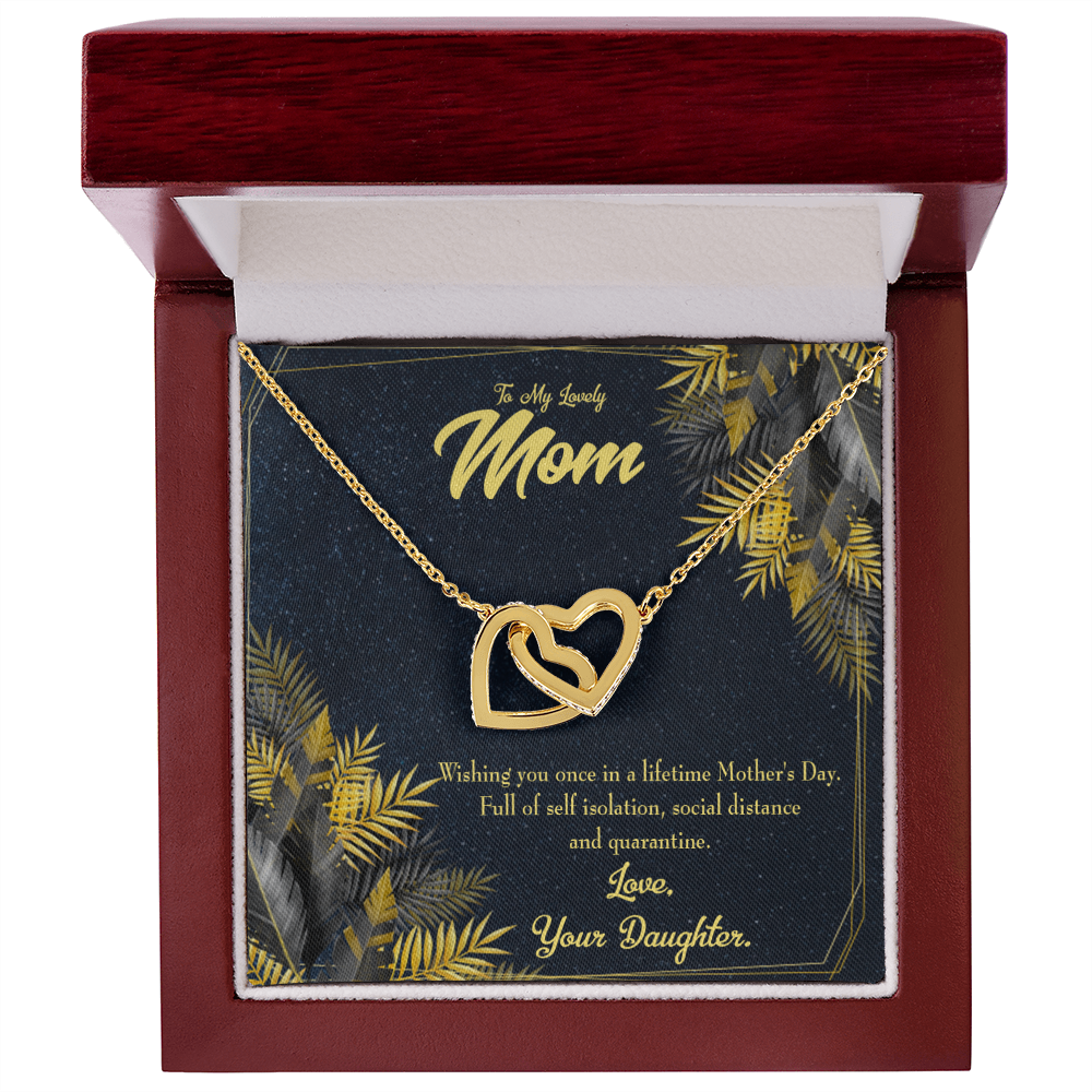 To Mom Once in a Lifetime Inseparable Necklace-Express Your Love Gifts