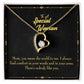 To Mom One Like You Forever Necklace w Message Card-Express Your Love Gifts