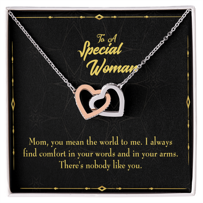 To Mom One Like You Inseparable Necklace-Express Your Love Gifts