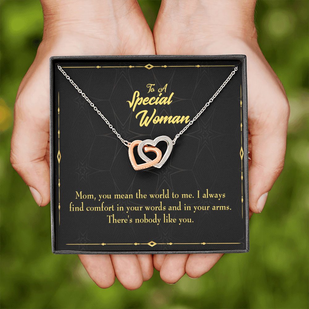 To Mom One Like You Inseparable Necklace-Express Your Love Gifts