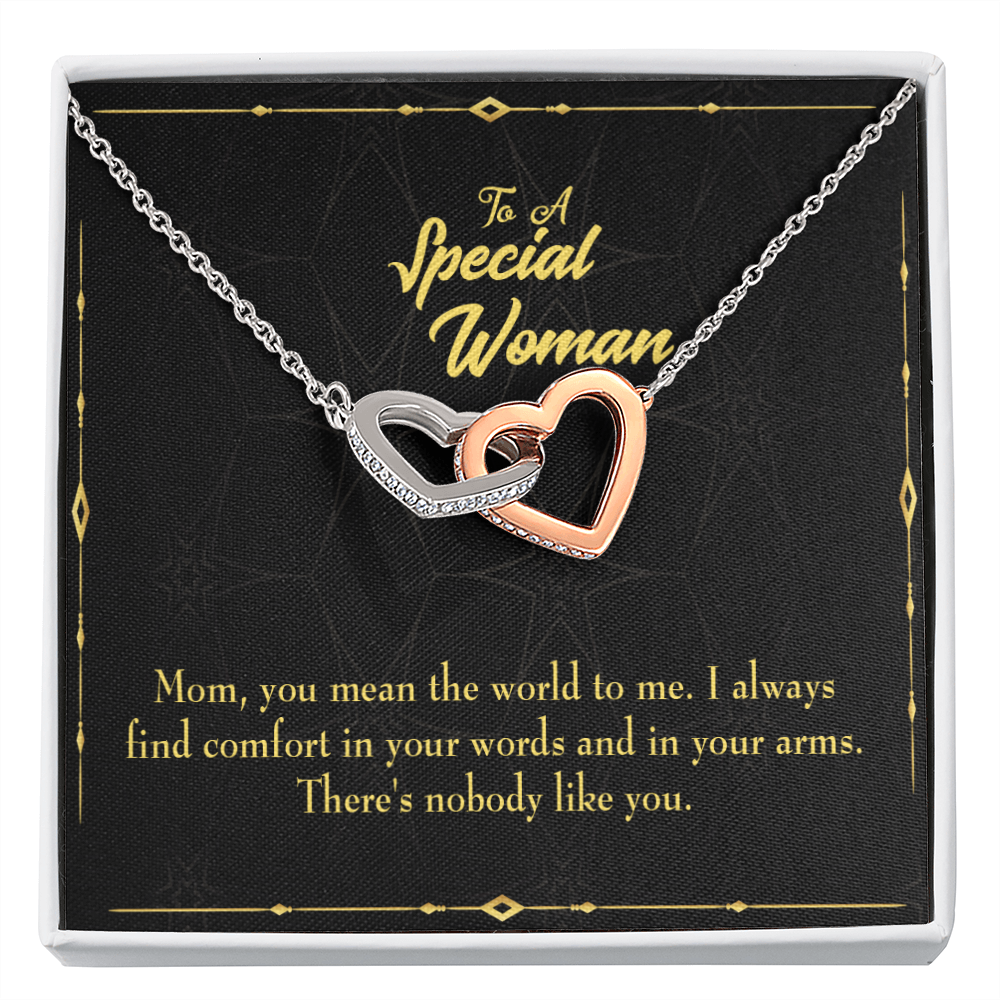 To Mom One Like You Inseparable Necklace-Express Your Love Gifts