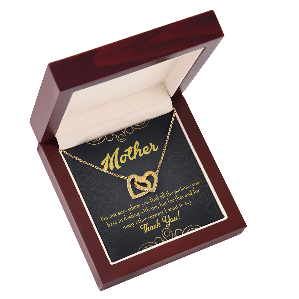 To Mom Patience Inseparable Necklace-Express Your Love Gifts