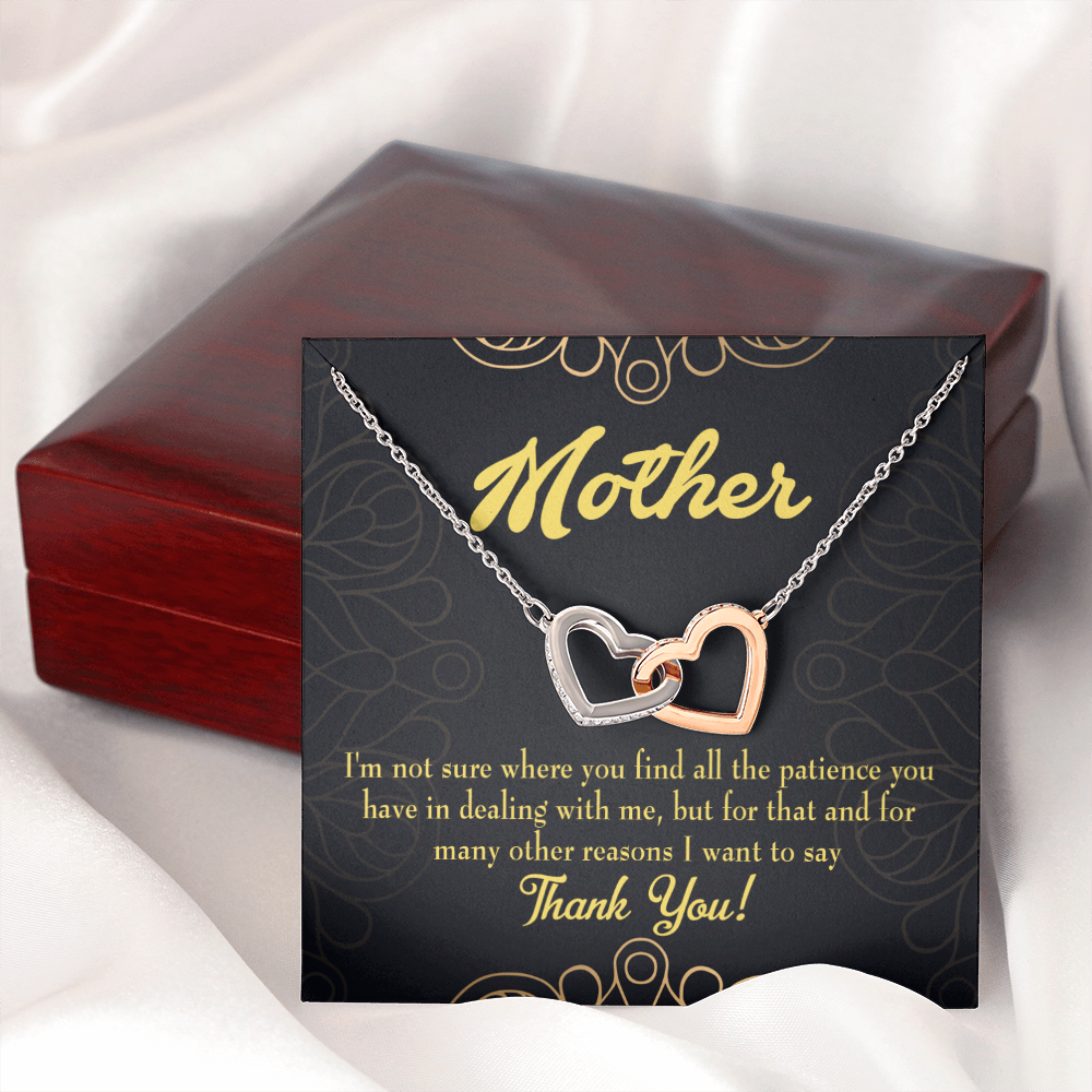 To Mom Patience Inseparable Necklace-Express Your Love Gifts